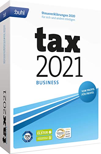 Tax 2021 Business (für Steuerjahr 2020 | Standard Verpackung) von Buhl Data Service
