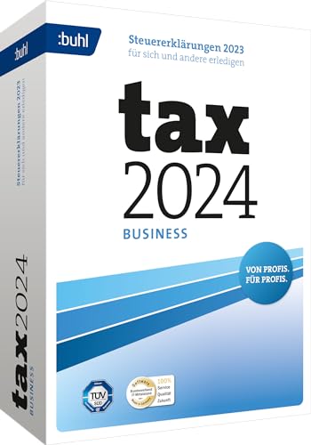 Tax 2024 Business (für Steuerjahr 2023), 100 Abgaben, Standard Verpackung von Buhl Data Service