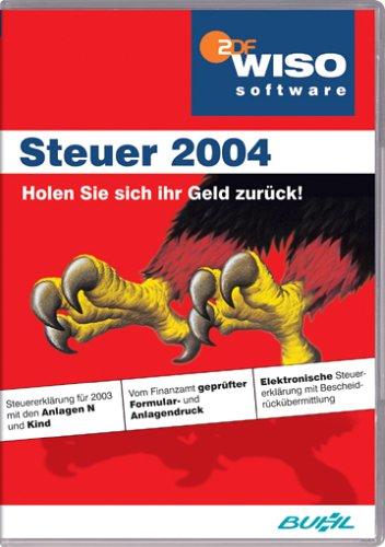 WISO Geld Tipp Steuer 2004 von Buhl Data Service