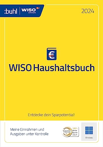 WISO Haushaltsbuch 2024 [Online Code] | PC Aktivierungscode per Email von Buhl Data Service