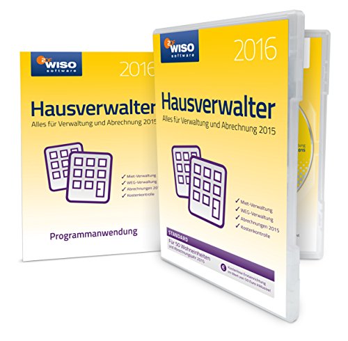 WISO Hausverwalter 2016 Standard (Frustfreie Verpackung) von Buhl Data