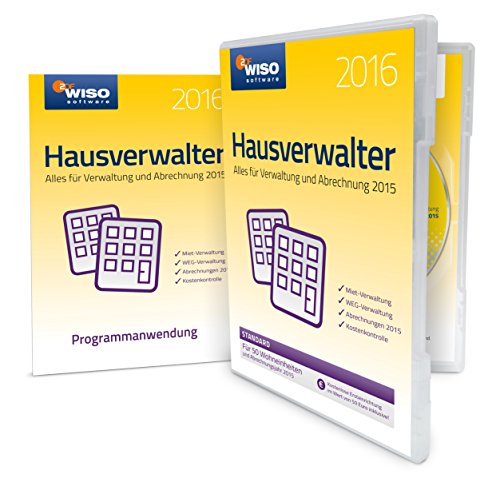 WISO Hausverwalter 2016 Standard (Frustfreie Verpackung) von Buhl Data Service