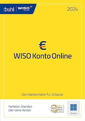 WISO Konto Online 2024 [Online Code] | PC Aktivierungscode per Email von Buhl Data Service