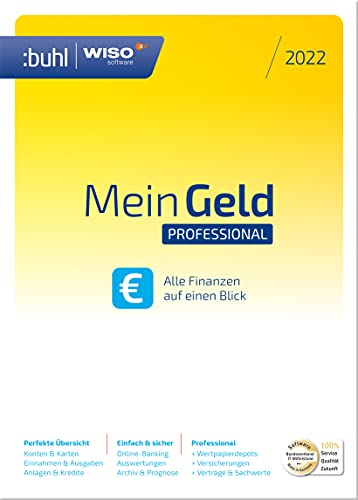 WISO Mein Geld Professional | 2022 | PC Aktivierungscode per Email von Buhl Data Service