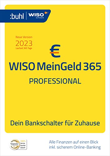 WISO Mein Geld Professional 365 (aktuelle Version 2023) | PC | PC Aktivierungscode per Email von Buhl Data Service