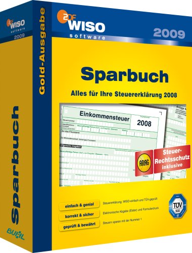 WISO Sparbuch Gold 2009 inkl. ARAG Steuer-Rechtsschutz von Buhl Data Service