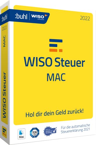 WISO Steuer-Mac 2022 (für Steuerjahr 2021|Standard Verpackung) von Buhl Data Service