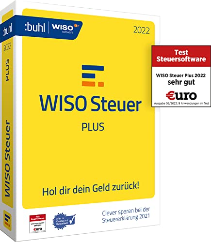 WISO Steuer Plus 2022 (für Steuerjahr 2021|Standard Verpackung) von Buhl Data Service