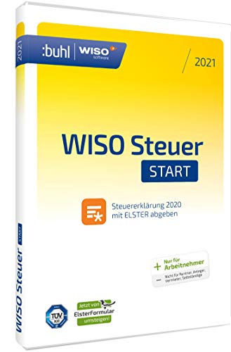 WISO Steuer-Start 2021 (für Steuerjahr 2020 | Standard Verpackung) jetzt mit automatischem Umstieg von Elsterformular von Buhl Data Service