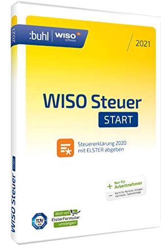 WISO Steuer-Start 2021 (für Steuerjahr 2020 | frustfreie Verpackung) jetzt mit automatischem Umstieg von Elsterformular von Buhl Data Service