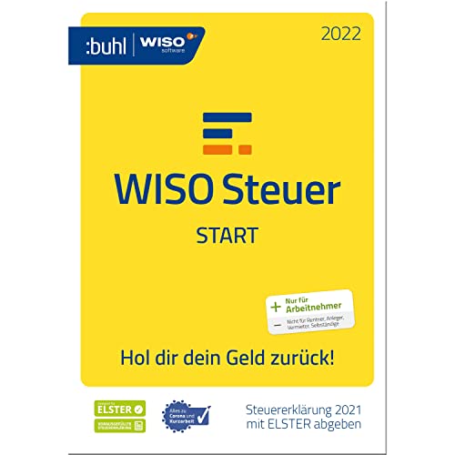 WISO Steuer-Start 2022 (für Steuerjahr 2021|PC Aktivierungscode per Email) von Buhl Data Service