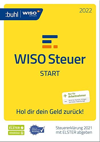 WISO Steuer-Start 2022 (für Steuerjahr 2021|Standard Verpackung) von Buhl Data Service