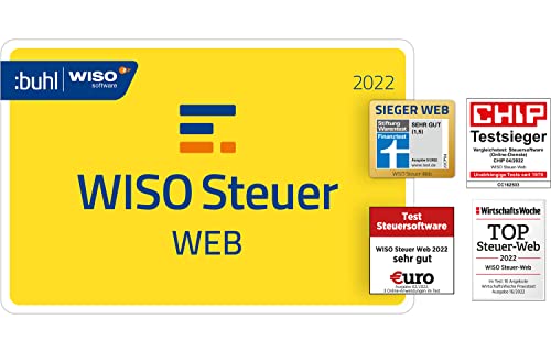 WISO Steuer-Web 2022 Mac (für Steuerjahr 2021)|Web Browser|Mac Web Version von Buhl Data Service