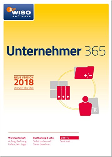 WISO Unternehmer 365 (2018) Frustfreie Verpackung Software von Buhl Data Service