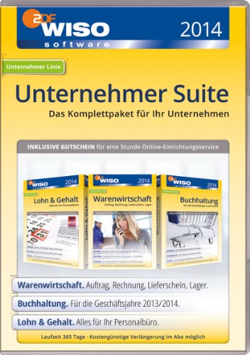 WISO Unternehmer Suite 2014 (Frustfreie Verpackung) von Buhl Data Service