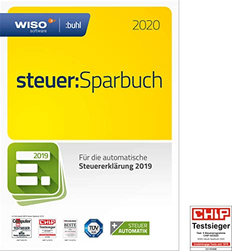 WISO steuer:Sparbuch 2020 (für Steuerjahr 2019) | PC Aktivierungscode per Email von Buhl Data Service