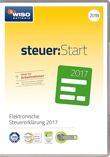 WISO steuer:Start 2018 (für Steuerjahr 2017) [Online Code] von Buhl Data Service