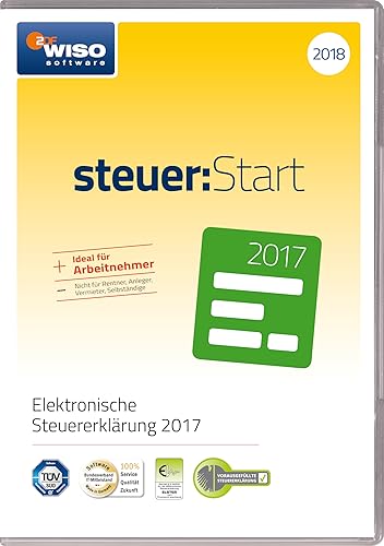 WISO steuer:Start 2018 (für Steuerjahr 2017) [Online Code] von Buhl Data