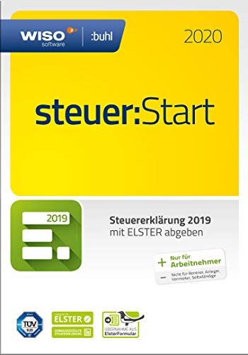 WISO steuer:Start 2020 (für Steuerjahr 2019 | Frustfreie Verpackung) von Buhl Data Service