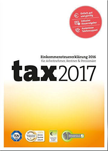 tax 2017 (für Steuerjahr 2016) [PC Download] von Buhl Data Service
