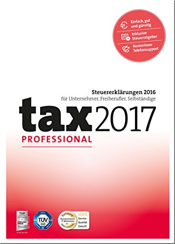 tax 2017 Professional (für Steuerjahr 2016) [PC Download] von Buhl Data Service