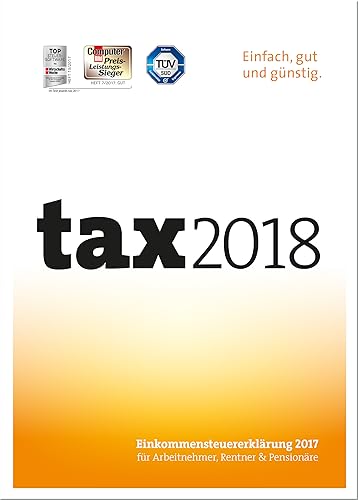 tax 2018 (für Steuerjahr 2017) [Online Code] von Buhl Data Service