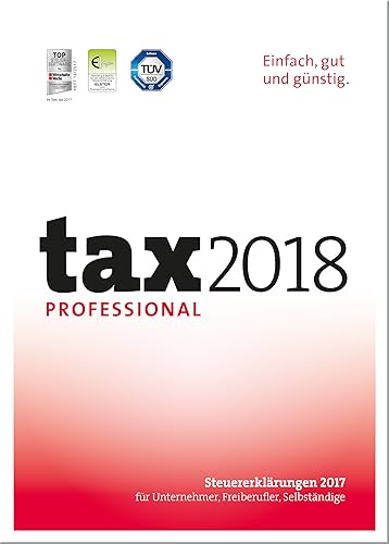 tax 2018 Professional (für Steuerjahr 2017) [Online Code] von Buhl Data Service
