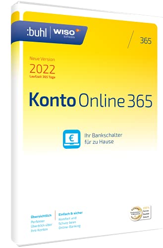WISO Konto Online 365 (aktuelle Version 2022)| von Buhl Data