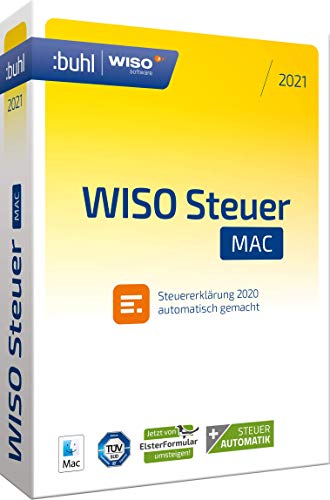 WISO Steuer-Mac 2021 (für Steuerjahr 2020 | Standard Verpackung) von Buhl Data
