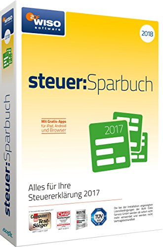 WISO steuer:Sparbuch 2018 (für Steuerjahr 2017) von Buhl Data