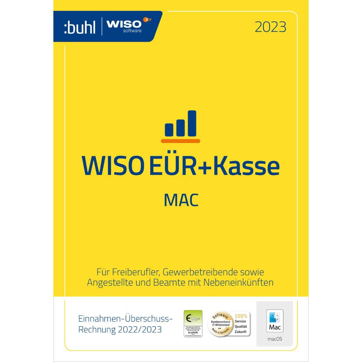 Buhl Data WISO EÜR+ Kasse Mac 2023 von Buhl