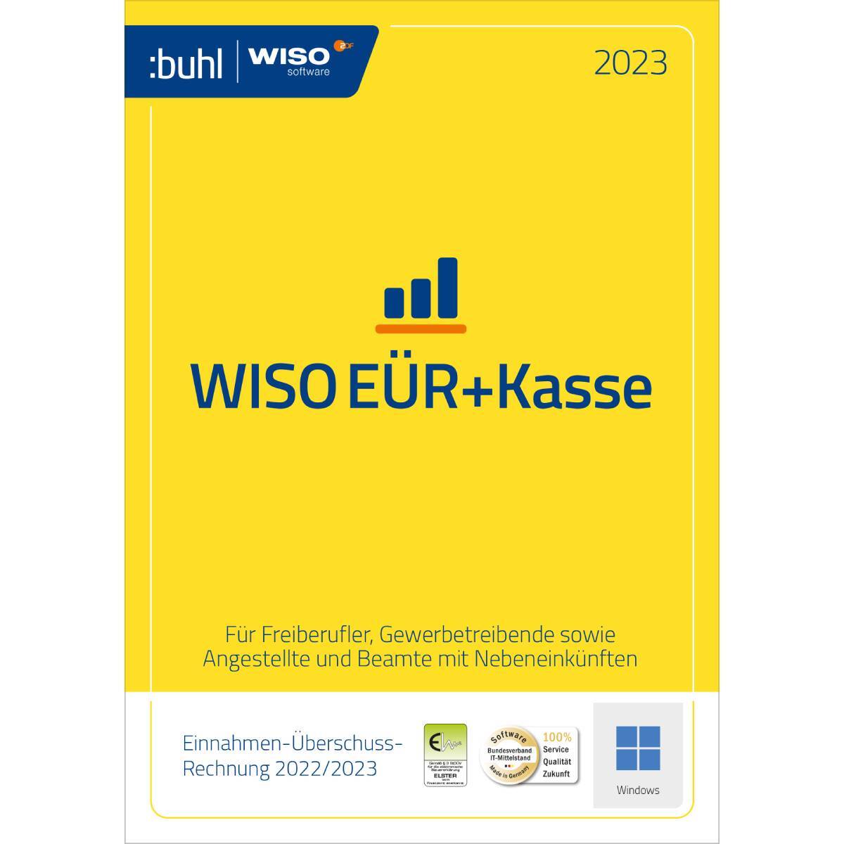 Buhl Data WISO EÜR+Kasse 2023 von Buhl