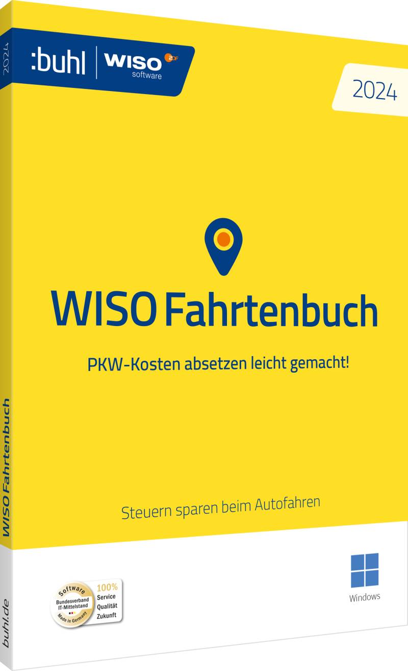 Buhl Data WISO Fahrtenbuch 2024 von Buhl