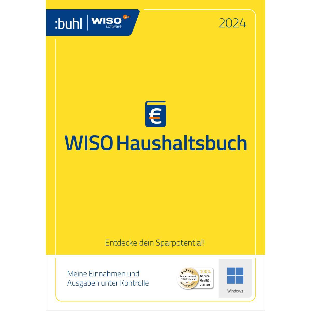 Buhl Data WISO Haushaltsbuch 2024 von Buhl