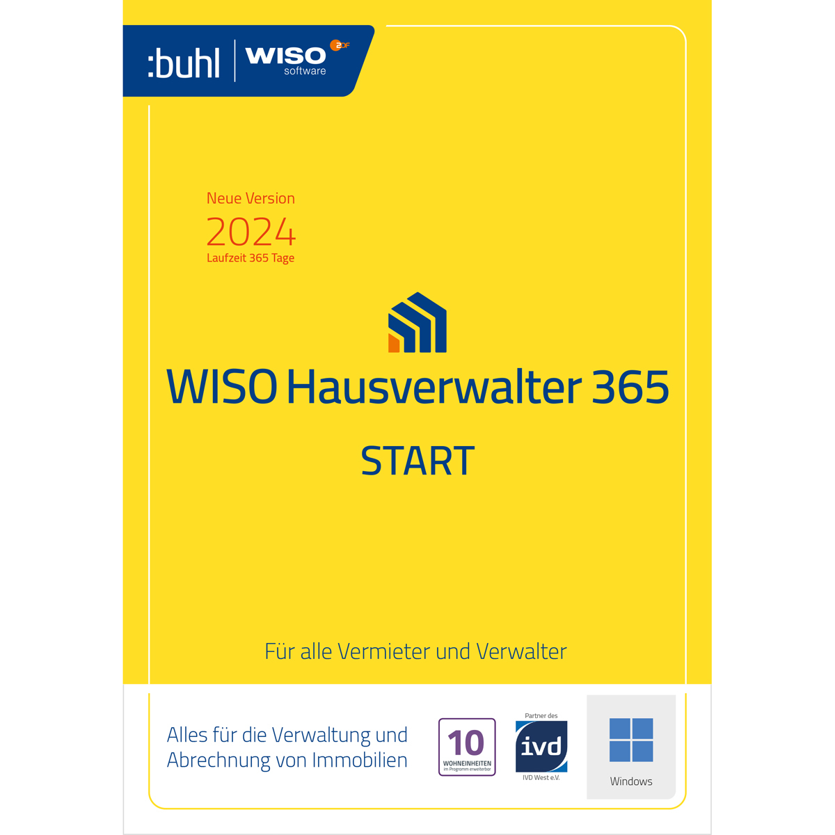 Buhl Data WISO Hausverwalter 365 Start von Buhl