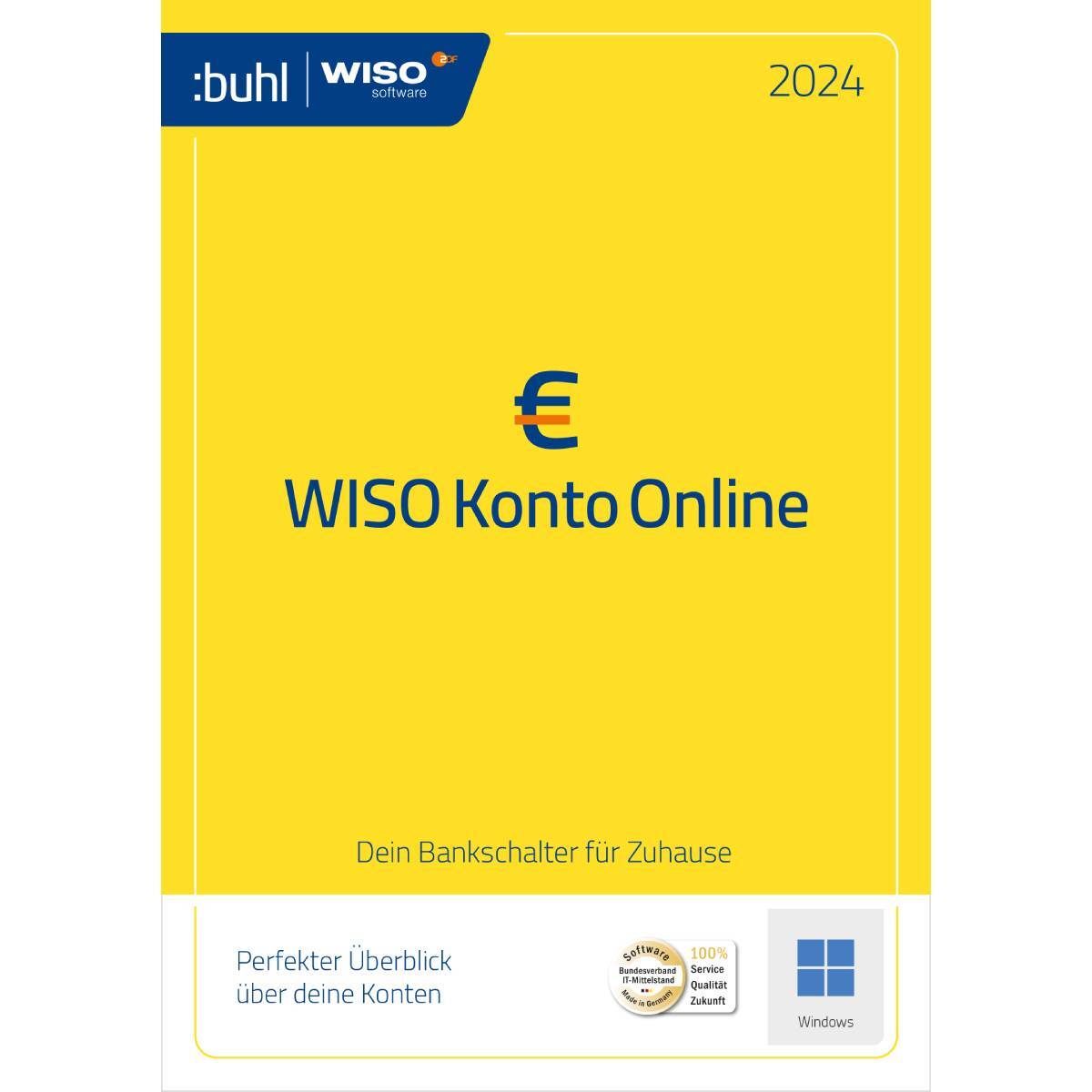 Buhl Data WISO Konto Online 2024 von Buhl