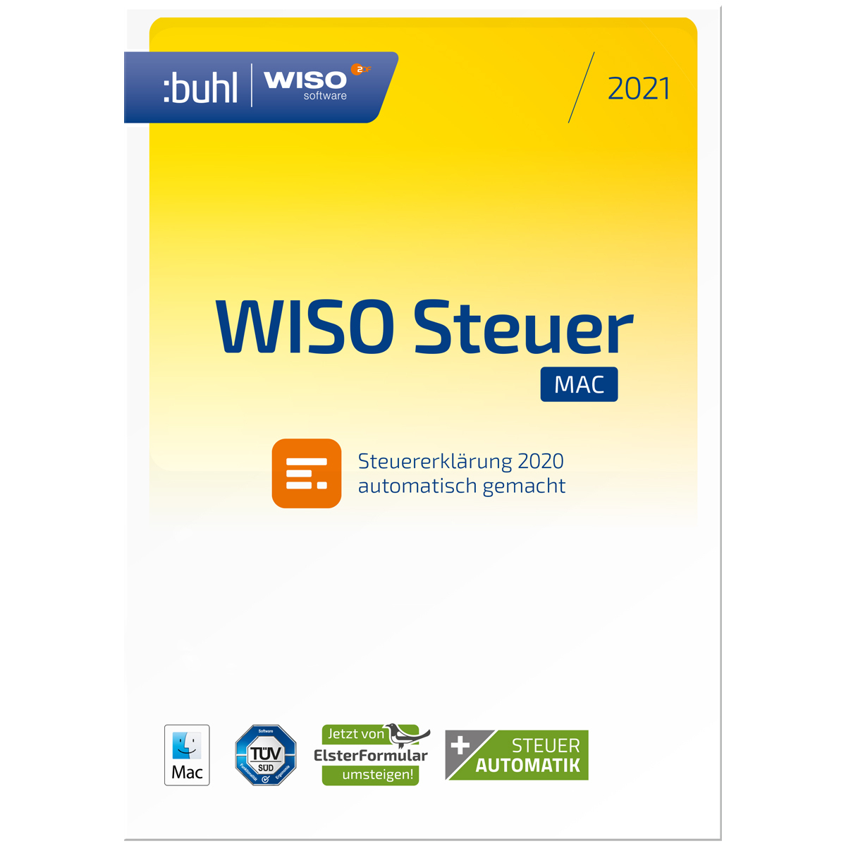 WISO Steuer-Mac 2021 von Buhl