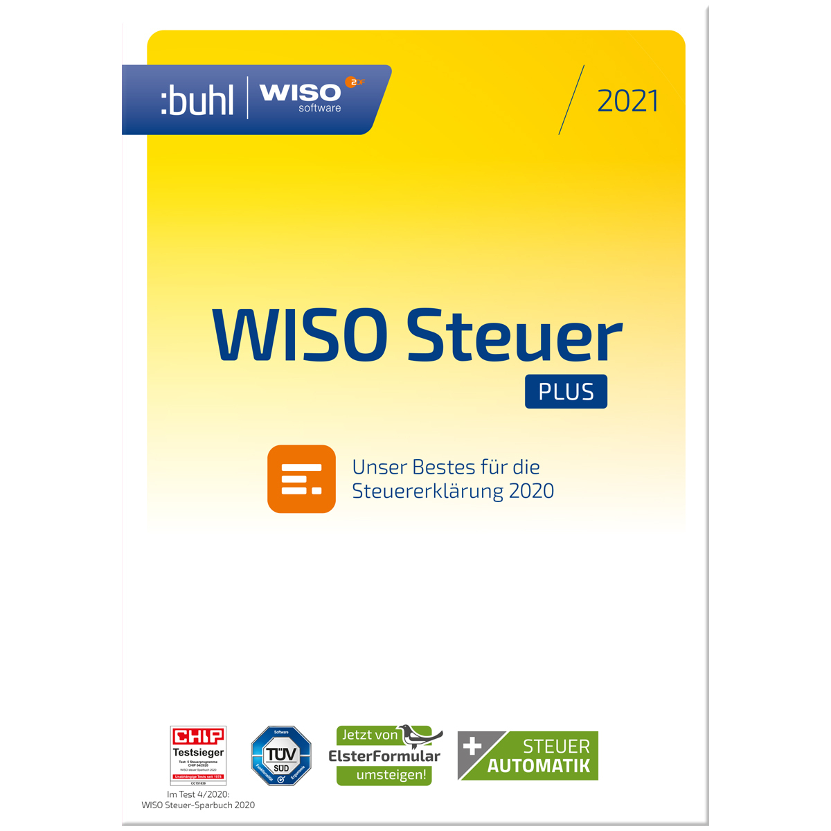 WISO Steuer Plus 2021 [Download] von Buhl