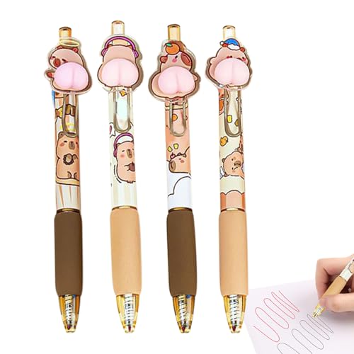 Buhygn Drücken Sie den Stift, einziehbare Gelstifte, Schulschreibwerkzeug, mit tragbar und bequem, glattes und präzises Schreiben, 14,5 cm, für Schule, Zuhause, Studio Buhygn Drücken Sie den Stift, einziehbare Gelstifte, Schulschreibwerkzeug, mit tragbar und bequem, glattes und präzises Schreiben, 14,5 cm, für Schule, Zuhause, Studio von Buhygn