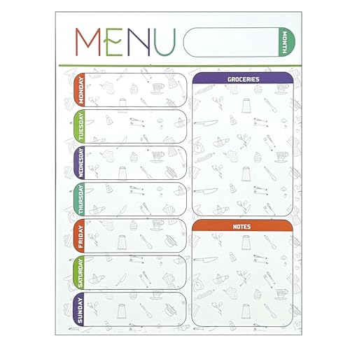 Magnetplaner, Magnetic Weekly Trockener Lösche Weiße Platine, Magnetoberfläche Whiteboard, Mit Starker Magnetischer Unterstützung, Wiederverwendbar Und Leicht Zu Reinigen, 28x21 Cm, Für Mahlzeitenplan Magnetplaner, Magnetic Weekly Trockener Lösche Weiße Platine, Magnetoberfläche Whiteboard, Mit Starker Magnetischer Unterstützung, Wiederverwendbar Und Leicht Zu Reinigen, 28x21 Cm, Für Mahlzeitenplan von Buhygn