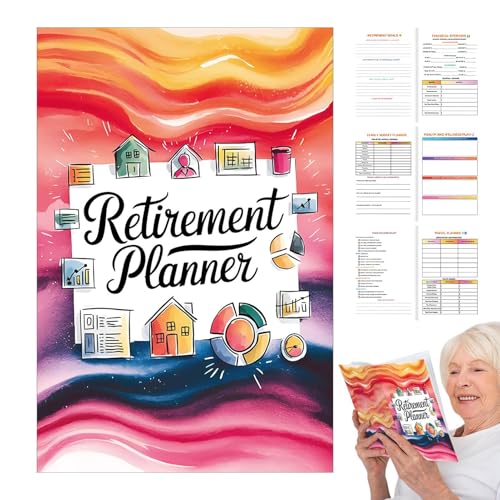 Retirement Life Planer, Budgetplaner Notebook, Finanzmanagementbuch Mit Umfassender Budgetverfolgung, Multifunktionales Finanzwerkzeug, 21x14 Cm, Für Tägliche Ausgaben, Familienplanung, Festeinkommen Retirement Life Planer, Budgetplaner Notebook, Finanzmanagementbuch Mit Umfassender Budgetverfolgung, Multifunktionales Finanzwerkzeug, 21x14 Cm, Für Tägliche Ausgaben, Familienplanung, Festeinkommen von Buhygn