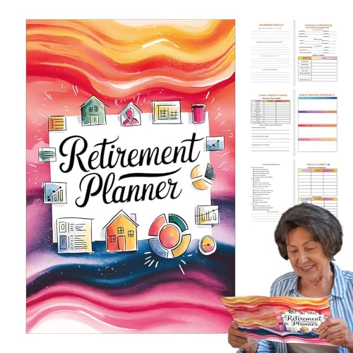 Retirement Life Planer, Finanzplaner Notebook, Organisator Mit Festem Einkommen, Mit Tränenresistenten Deckung, Hilft Bei Der Verwaltung Der Finanzen, 21 X 14 Cm, Für Familienplanung, Tägliche Ausgabe Retirement Life Planer, Finanzplaner Notebook, Organisator Mit Festem Einkommen, Mit Tränenresistenten Deckung, Hilft Bei Der Verwaltung Der Finanzen, 21 X 14 Cm, Für Familienplanung, Tägliche Ausgabe von Buhygn