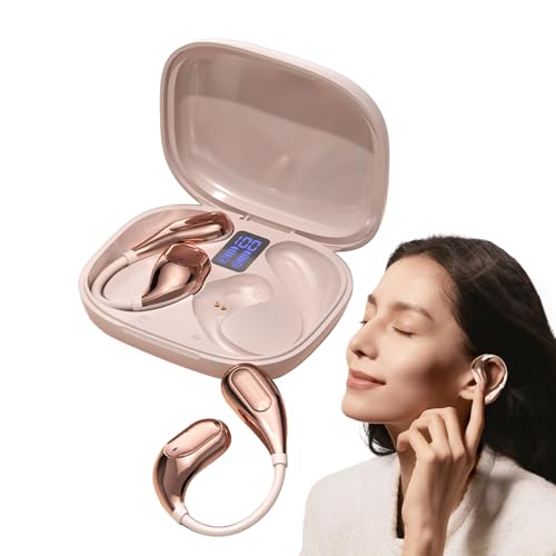 Buhyujkm Open Ear Wireless Earbuds, Sport Over Ears Kopfhörer, Noise Cancelling Ohrhörer für Motorrad, Fitnessstudio, Reisen, Workout, , Flugzeug, 15 x 9 x 3 cm, 15 x 9 x 3 cm Buhyujkm Open Ear Wireless Earbuds, Sport Over Ears Kopfhörer, Noise Cancelling Ohrhörer für Motorrad, Fitnessstudio, Reisen, Workout, , Flugzeug, 15 x 9 x 3 cm, 15 x 9 x 3 cm von Buhyujkm