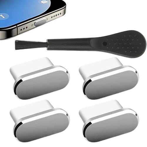 Buhyujkm USB C Staubschutzstecker, Ladeanschluss Abdeckung Set, Handy Tablet Schutz, Wasserdichtes Design, Tragbarer Stecker mit Reinigungsbürste, Hervorragend für Reisen Road Trip Camping Wandern Buhyujkm USB C Staubschutzstecker, Ladeanschluss Abdeckung Set, Handy Tablet Schutz, Wasserdichtes Design, Tragbarer Stecker mit Reinigungsbürste, Hervorragend für Reisen Road Trip Camping Wandern von Buhyujkm