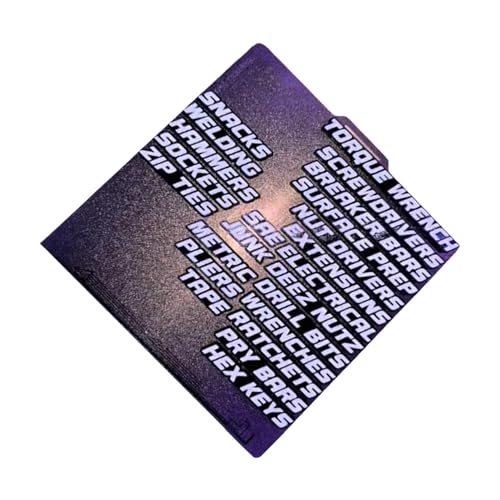 Magnetische Werkzeugkasten-Etiketten, hohe Wiedererkennung, 3D-Werkzeugkasten, Schubladenaufkleber, wiederverwendbare Etiketten, tragbar, kompakt, ideal für Schrank, Geschäft, Lager, Schließfach Magnetische Werkzeugkasten-Etiketten, hohe Wiedererkennung, 3D-Werkzeugkasten, Schubladenaufkleber, wiederverwendbare Etiketten, tragbar, kompakt, ideal für Schrank, Geschäft, Lager, Schließfach von Buhyujkm