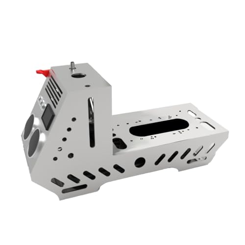 BuildCubes Integriertes Basis Kit für GS-V12 Motor Bausatz Mini, Integrierter Basisbausatz für GS-V12 Benzinmotor Modell Metall Verbrennungsmotor Modellbau, Bildung Spielzeug Geschenk von BuildCubes