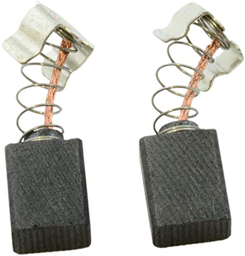 Buildalot Specialty Kohlebürsten ca-07-90337 für Makita Heckenschere UH5570-6x9x11mm - Mit Federn, Kabel und Stecker - Ersatz für Originalteile 191962-4 & CB-419 von Buildalot