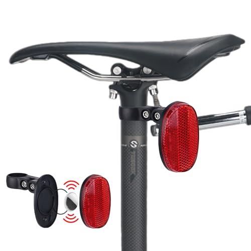 Reflektoren Fahrradhalterung für Airtag Versteckter AirTag-Fahrradreflektor Airtag Fahrradhalterung Reflektor für Sattelpfosten 22.2-31.8mm, AirTag Fahrrad Versteck Reflektoren Hinten für MTB, E-Bike Reflektoren Fahrradhalterung für Airtag Versteckter AirTag-Fahrradreflektor Airtag Fahrradhalterung Reflektor für Sattelpfosten 22.2-31.8mm, AirTag Fahrrad Versteck Reflektoren Hinten für MTB, E-Bike von Builrand