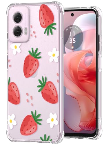 Buleens Schutzhülle für Motorola Moto G Power 5G 2024 – transparentes, flexibles TPU, für Damen und Mädchen, niedlicher Schutz, schlanke Passform, stoßfest, mädchenhaftes Design, Muster für Motorola G Buleens Schutzhülle für Motorola Moto G Power 5G 2024 – transparentes, flexibles TPU, für Damen und Mädchen, niedlicher Schutz, schlanke Passform, stoßfest, mädchenhaftes Design, Muster für Motorola G von Buleens
