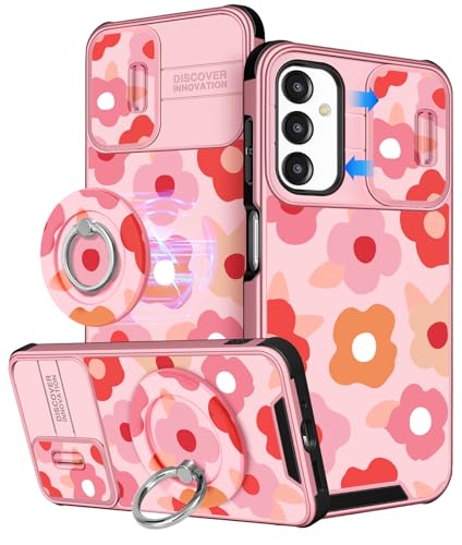 Buleens Schutzhülle für Samsung Galaxy A16 5G, mit Ringständer und Kamera-Abdeckung, ästhetisch, niedlich, entworfen für Frauen und Mädchen, Kawaii-Blumen, kompatibel mit Magsafe Buleens Schutzhülle für Samsung Galaxy A16 5G, mit Ringständer und Kamera-Abdeckung, ästhetisch, niedlich, entworfen für Frauen und Mädchen, Kawaii-Blumen, kompatibel mit Magsafe von Buleens
